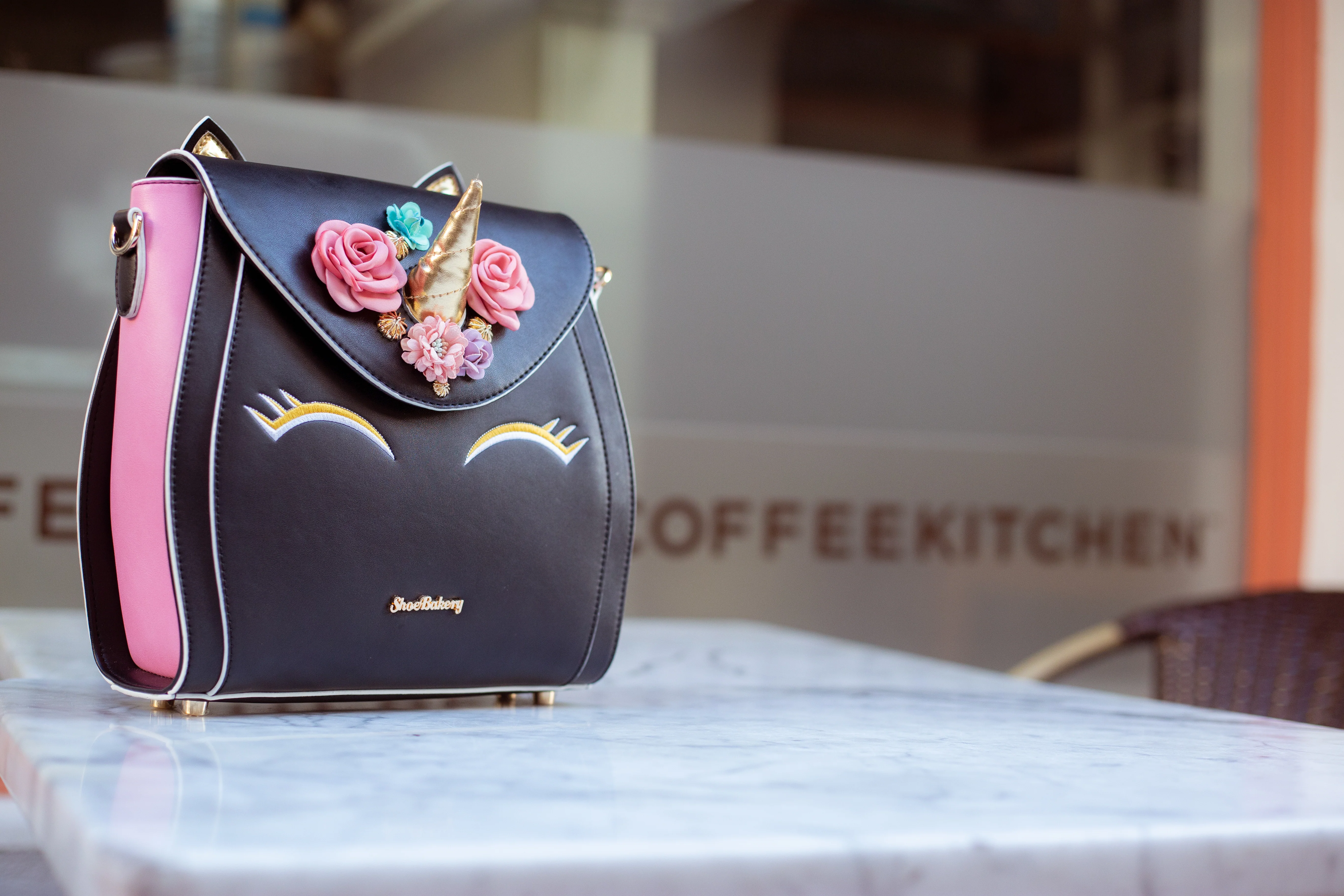 *Limited Edition* Black Unicorn Cake Bag - Image 5