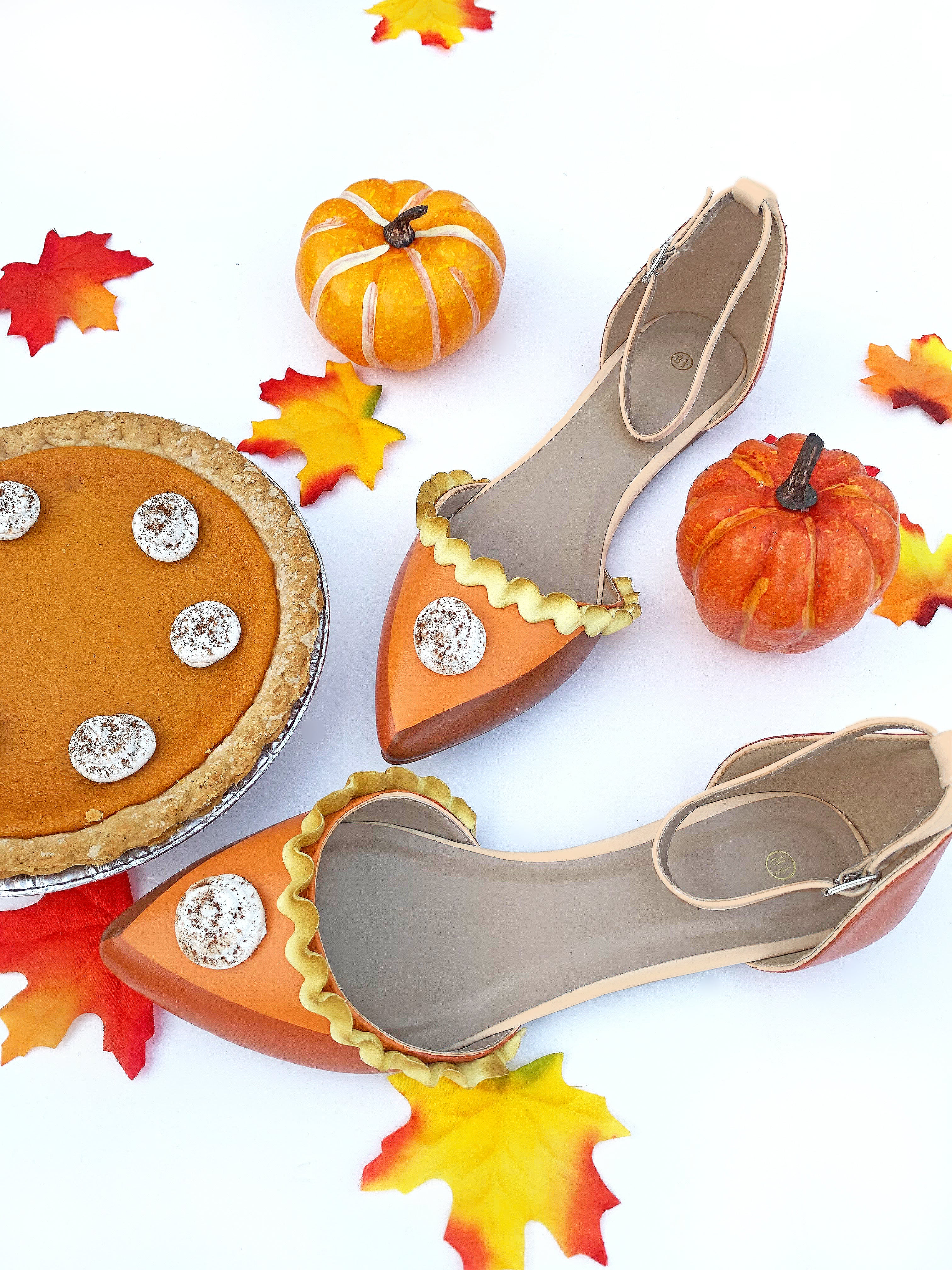 Limited Edition Pumpkin Pie Flats - Image 2