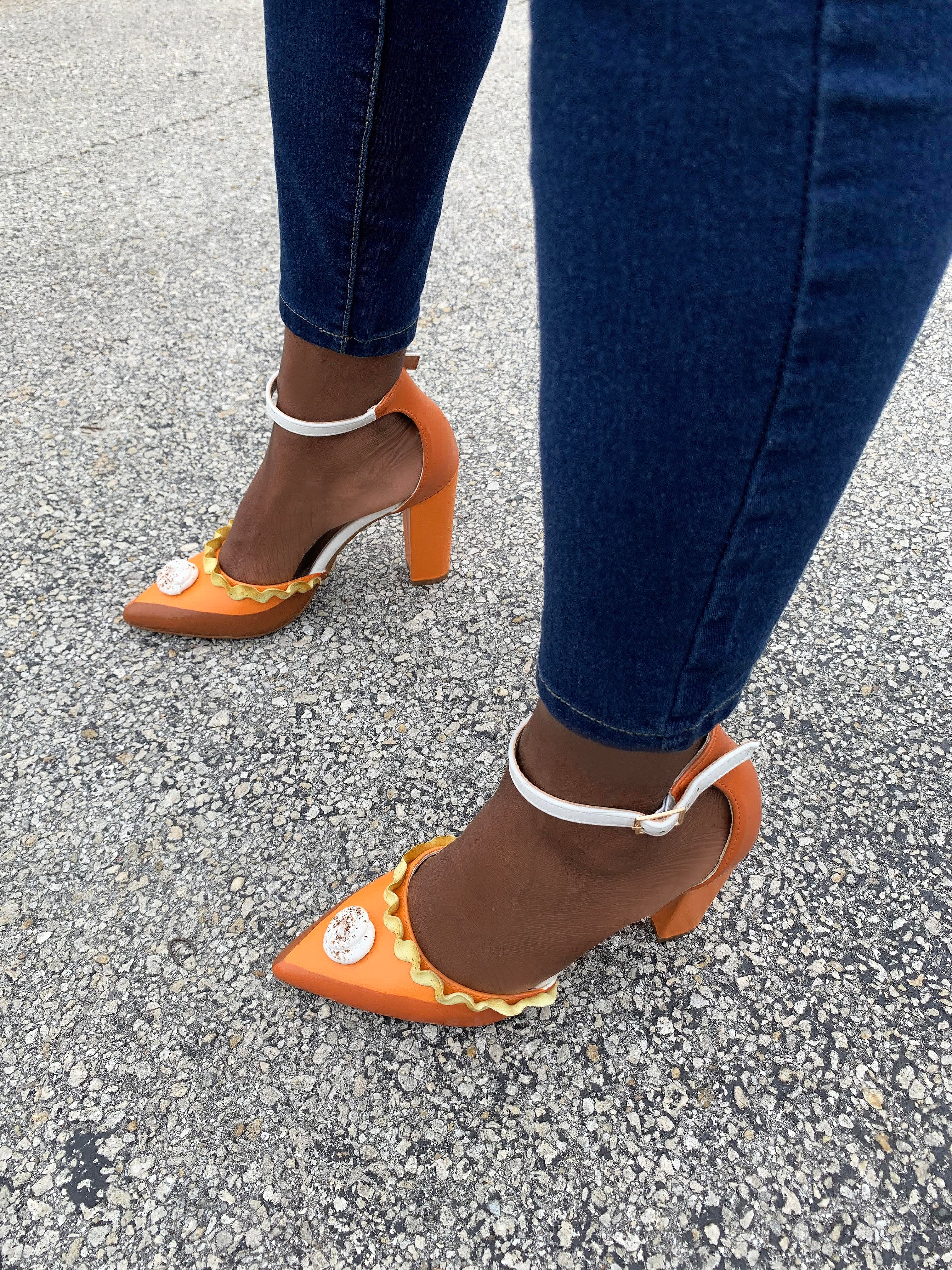 Limited Edition Pumpkin Pie 4'' Heels - Image 4
