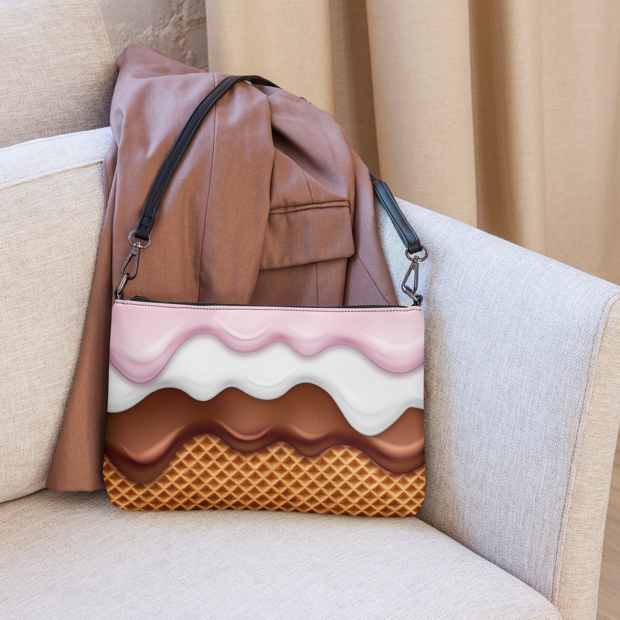 Neapolitan Ice Cream Crossbody bag - Image 3