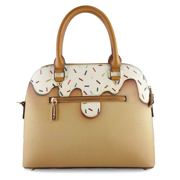 White Sprinkle Bowler Bag - Image 2